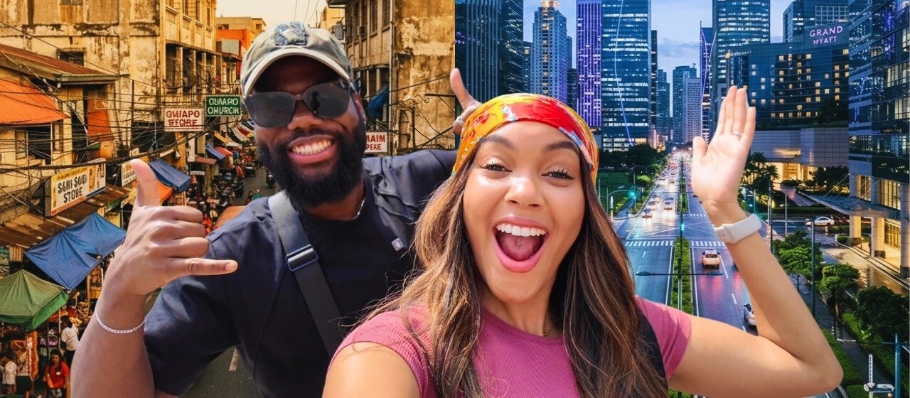 Tuakah and Anna in Manila